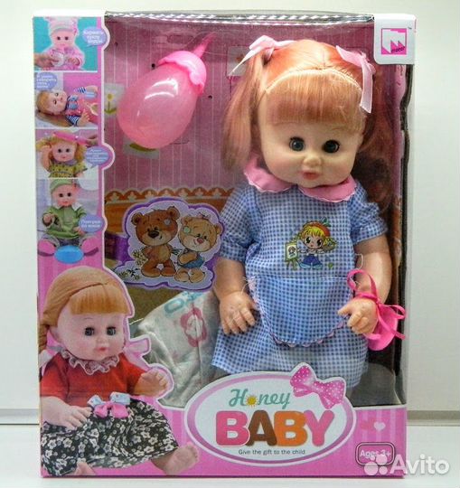 Пупс кукла интерактивная