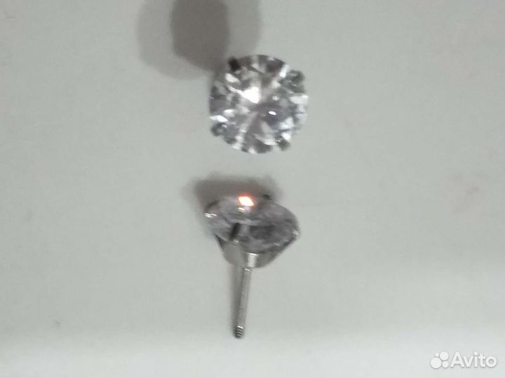 Серьги, кольцо серебро СССР