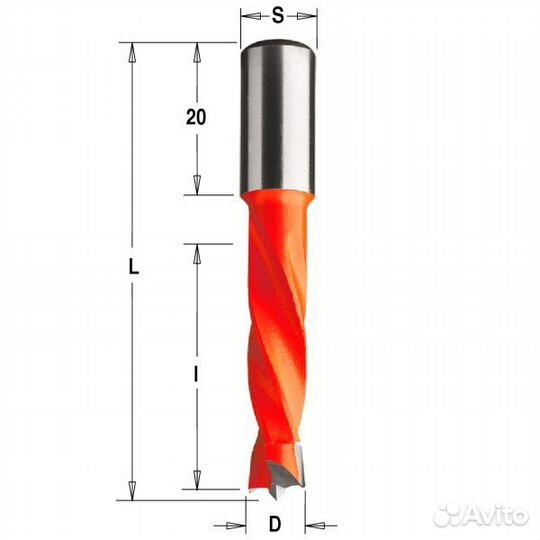 Сверла и патроны для присадочного станка