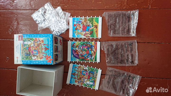 Пазлы буратино