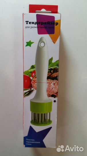 Тендерайзер для размягчения мяса. новый