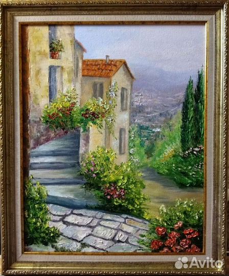 Картина маслом на холсте 