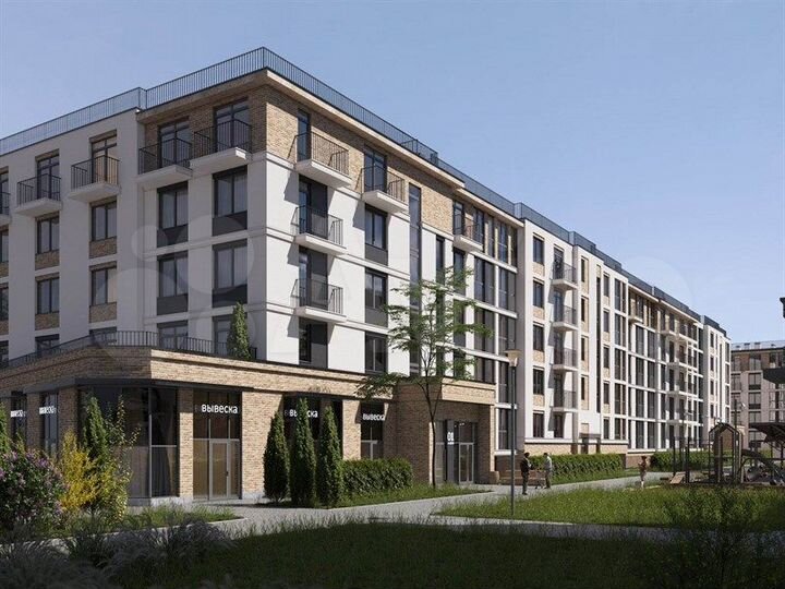 2-к. квартира, 72,3 м², 1/5 эт.