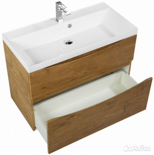 Мебель для ванной BelBagno Marino-H60 80-BB800/450-LV-MR-AST Rovere Nature