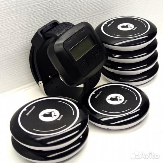 Кнопка вызова мед персонала, врача и часы пейджер