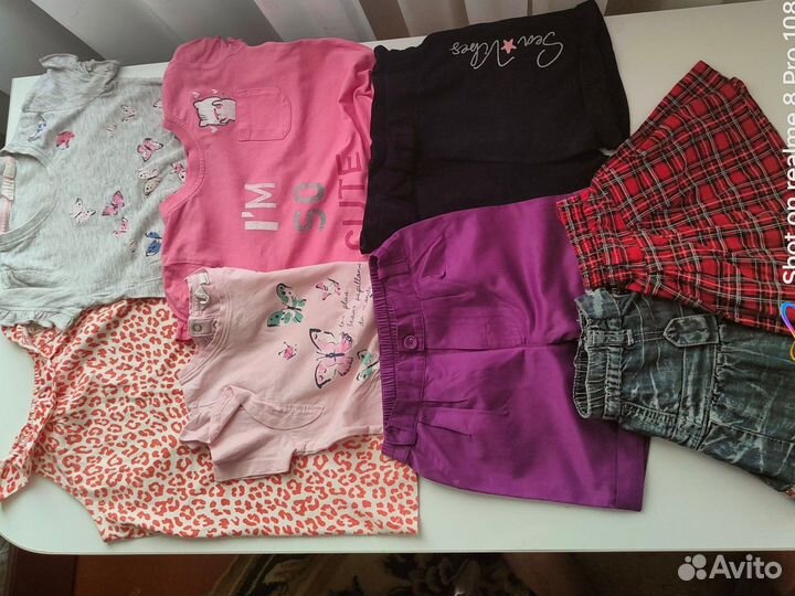 Летняя одежда для девочек 92-98