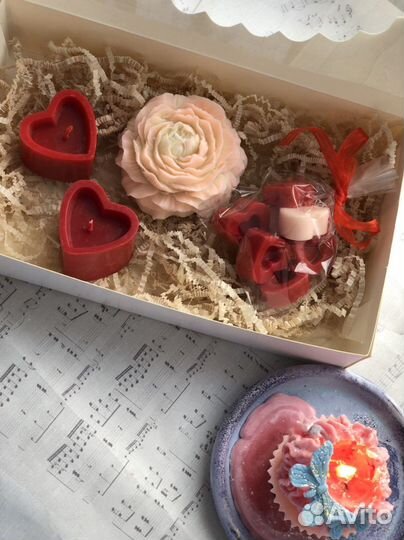 Свечи восковые натуральные