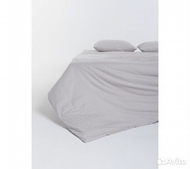 Постельное белье GoodNight Pure Страйп-сатин евро