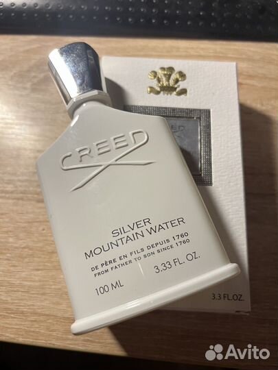 Creed silver mountain water