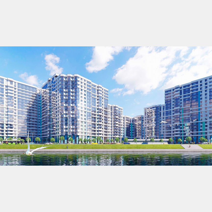 1-к. квартира, 47 м², 6/20 эт.