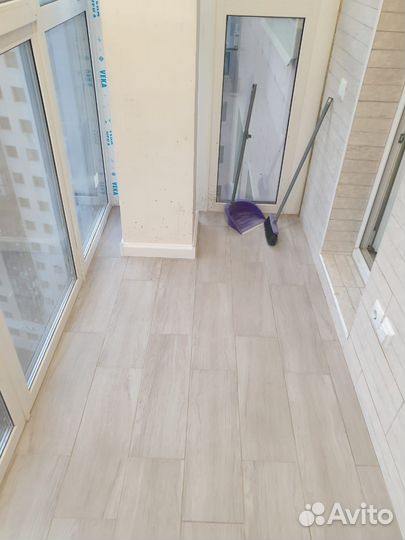 Остекление г-образного балкона