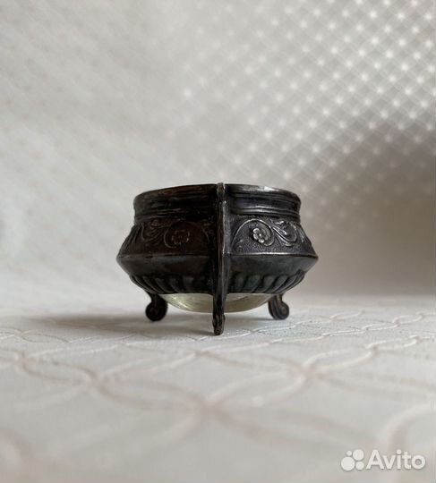 Солонка мельхиор СССР