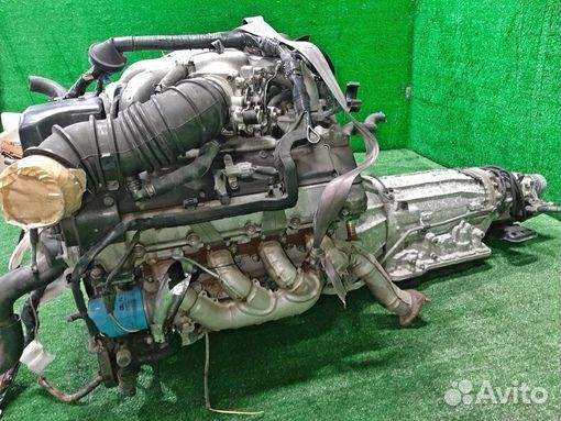 Двигатель в сборе двс nissan president G50 vh45de