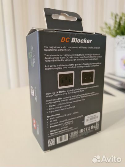 Блокировщик постоянного тока iFi DC Blocker