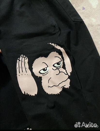 Штаны с обезьянами vash q.jay