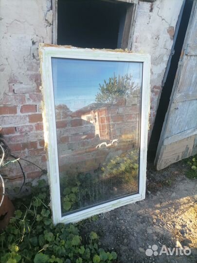 Окно пластиковое глухое