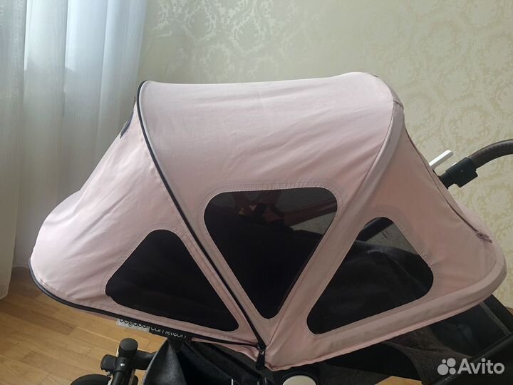 Капор капюшон bugaboo розовый