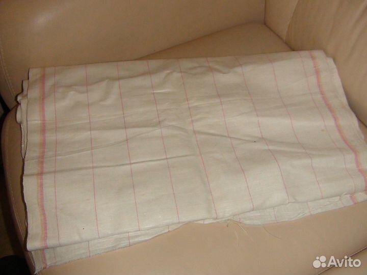 Ткань лен полотенечное, бязь, ситец