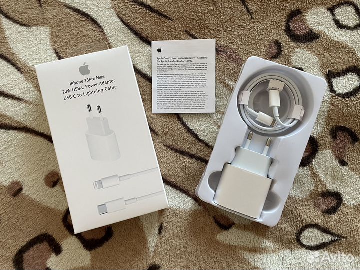 Быстрая зарядка на iPhone 20w