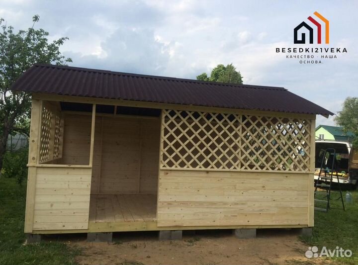 Беседка для дачи