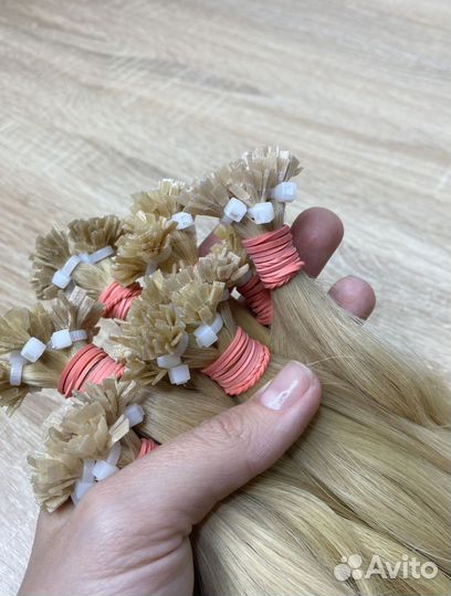 Славянские волосы mini пряди, 35см, 100шт