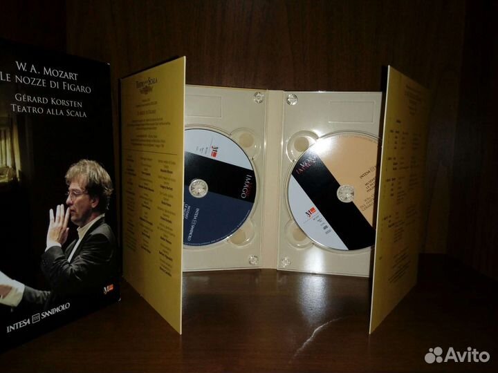 Моцарт Ла Скала Живая запись оригинал CD+DVD