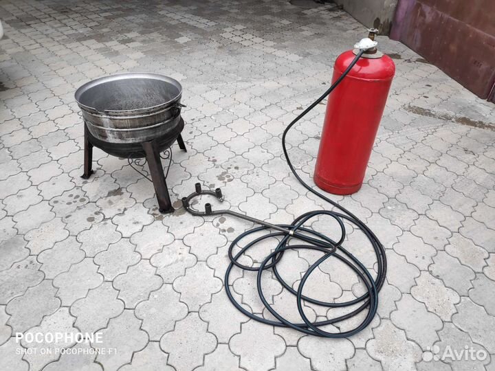 Аренда прокат казан, газовый баллон
