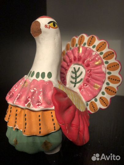 Дымковская игрушка с дефектами