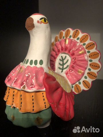 Дымковская игрушка с дефектами