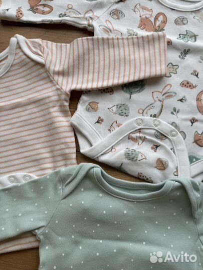 Одежда для новорожденных, боди, р 62, Mothercare