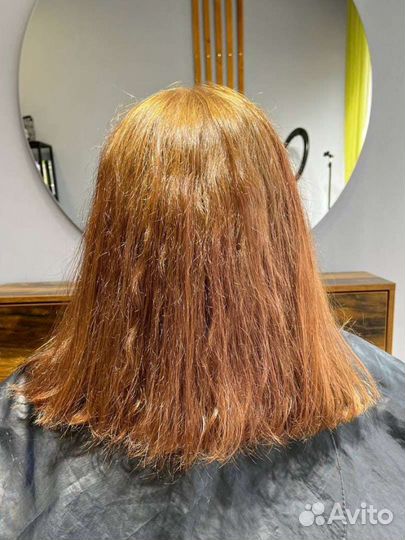 Кератиновое выпрямление