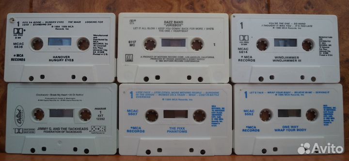 Dazz Band+Windjammer+One Way++ кассеты Made in USA