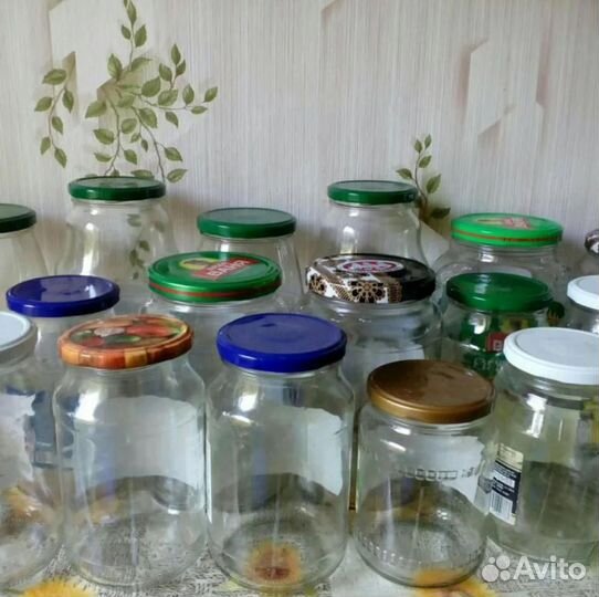 Банки стеклянные для консервирования 0,5 0,6 0,7 1