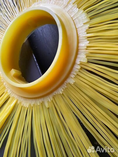 Диск щеточный D120х550мм без проставки (полипропил