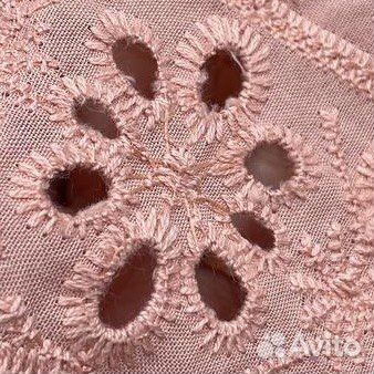 Ткань шитье хлопок кружево Турция