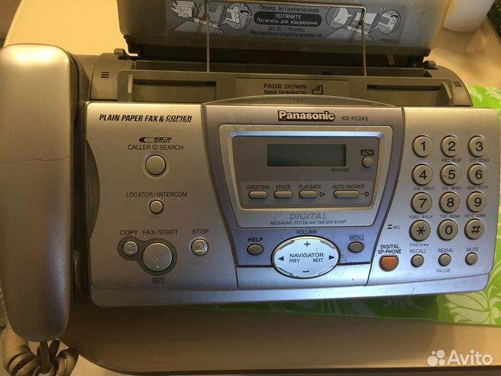 Факс panasonic б/у