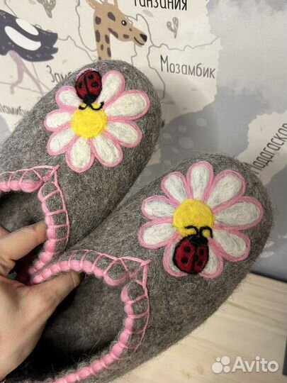 Тапочки-валенки две пары