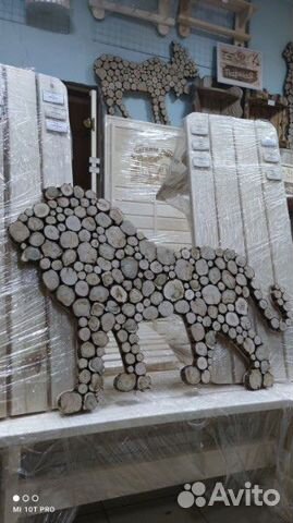 Панно из можжевельника 3D