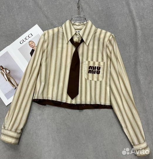 Рубашка miu miu женская