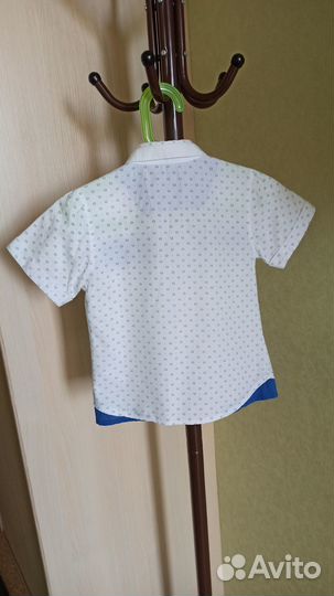 Рубашки на мальчика р.110-116
