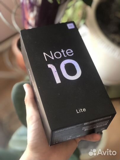 Коробка от xiaomi mi note 10 lite