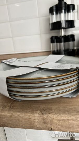 Набор тарелок новый IKEA