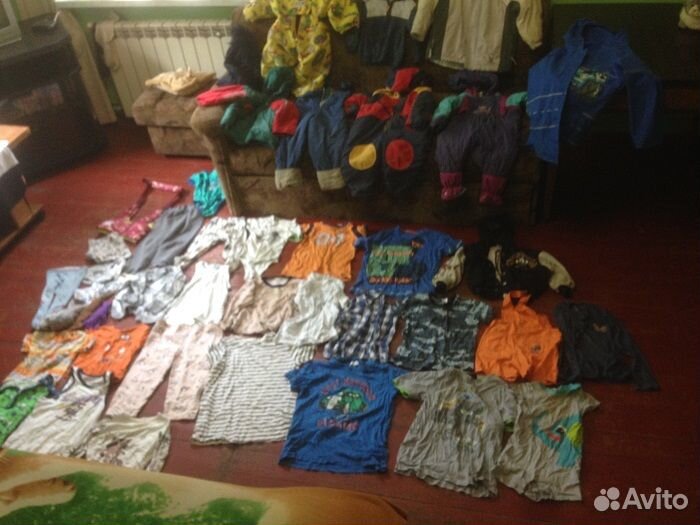 Детские вещи пакетом на мальчика 80 86
