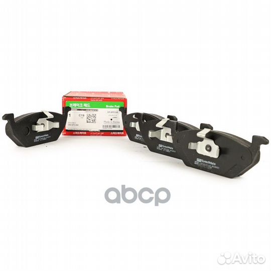 Колодки тормозные VW Polo седан (V612,602) 1ZG