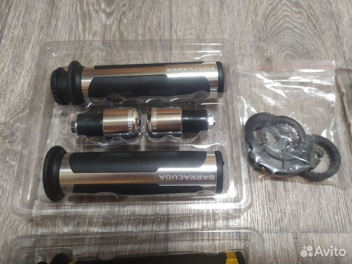 Ручки руля грипсы barracuda комплект все цвета 22м