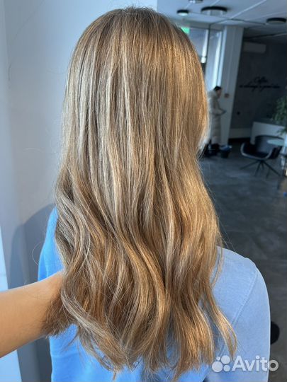 Сложное окрашивание волос air тач колорист