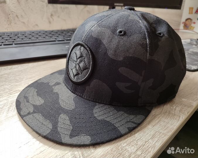 Редкая бейсболка Reebok Steelers NFL 60-62 см