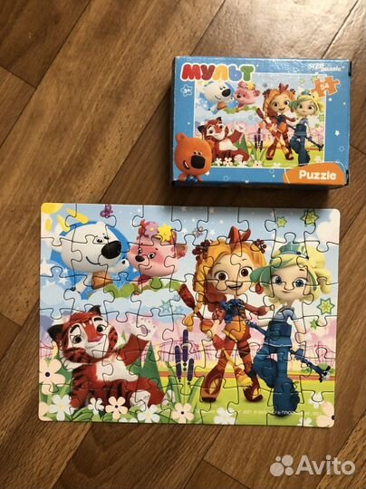 Пазлы пакетом