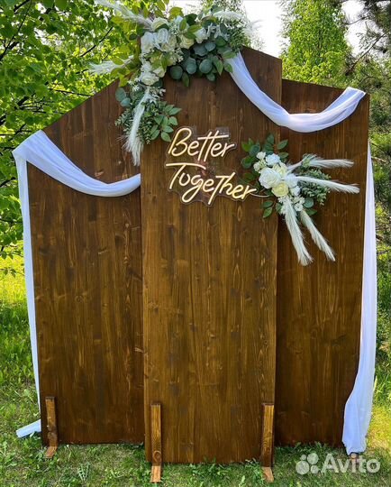 Аренда свадебного декора