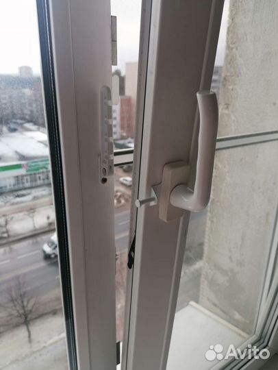 Окно пластиковое 1300 на 1400